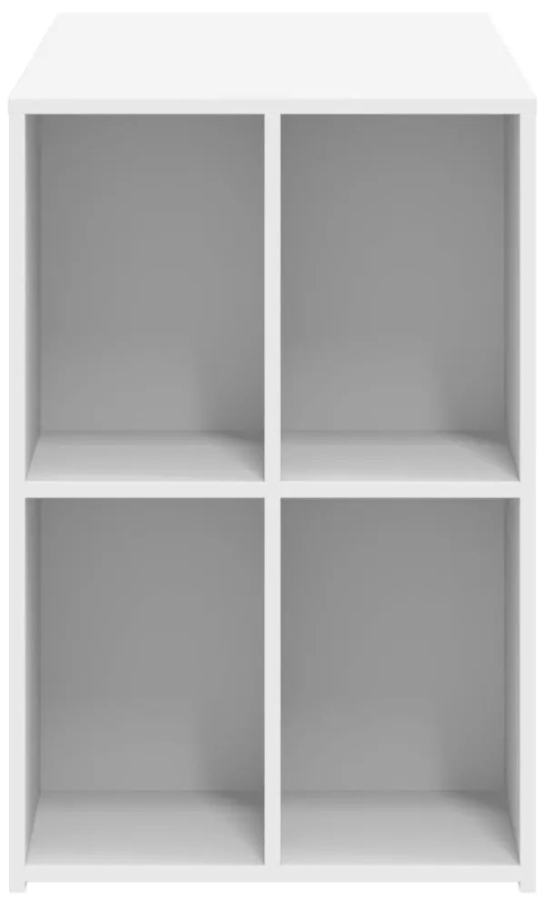 fehér szerelt fa íróasztal 102 x 50 x 75 cm