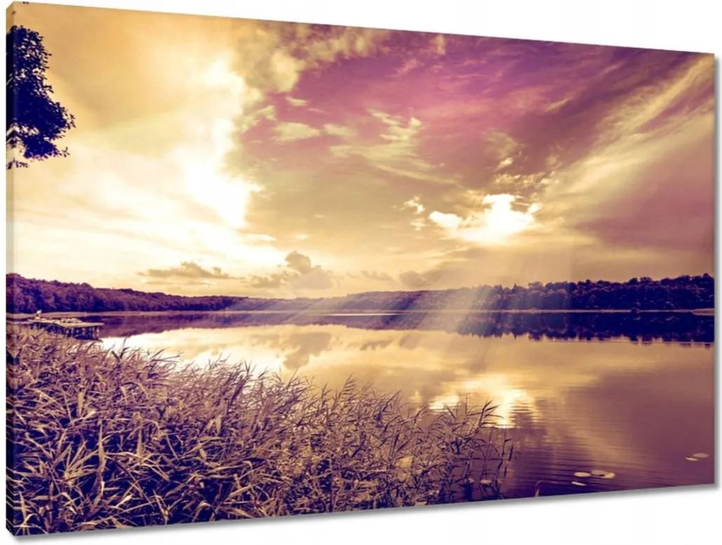 Vászonkép 90x60 A nap sugarai