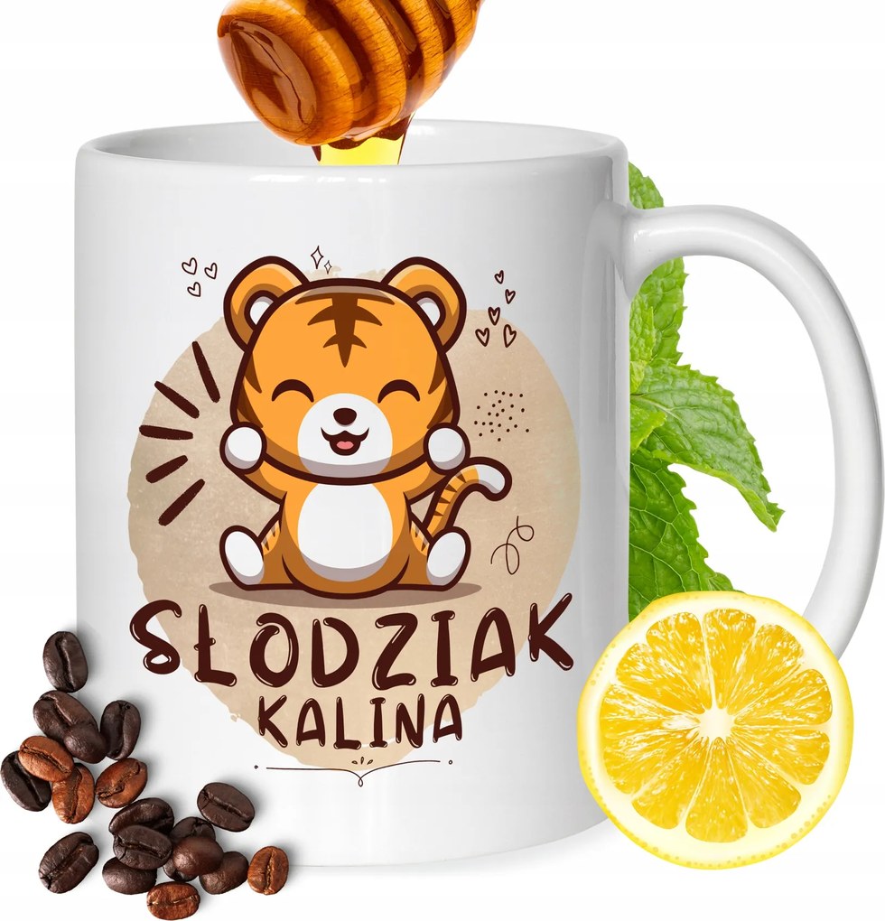 Bögre Kalina Barátnőknek Ajándék Nyomtatott Fehér 330ml