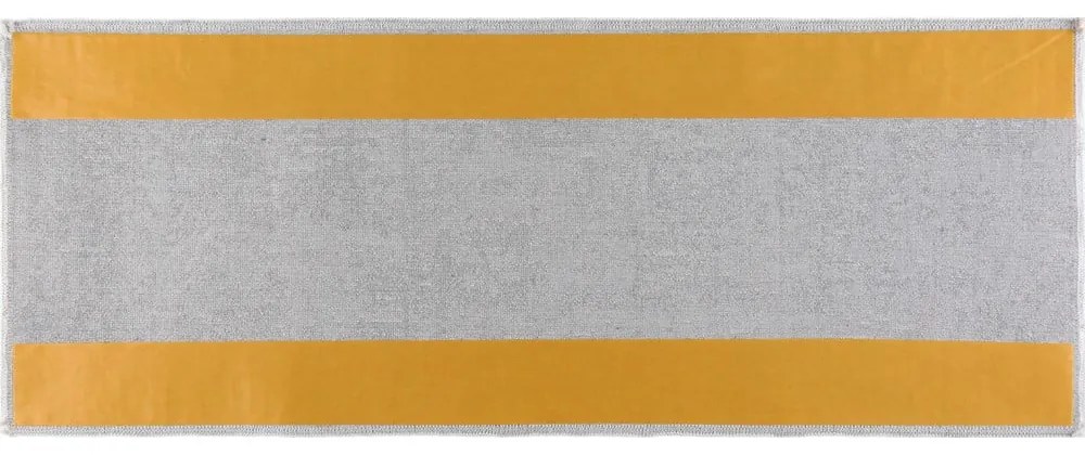Krémszínű pamut lépcsőszőnyeg szett 16 db-os 25x65 cm Milano Beyaz – Vitaus