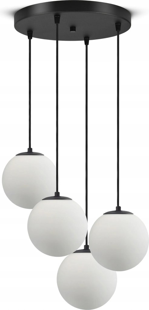 Mennyezeti Lámpa Függő Csillár Full Globe Glass 561-EZ4 G9 Fehér Led gömbök