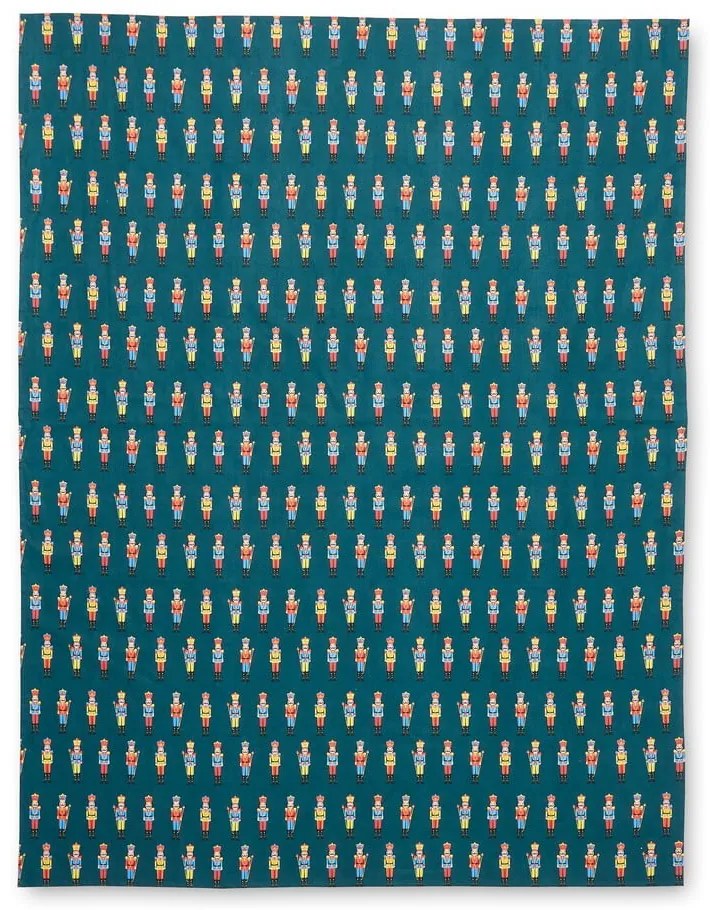 Karácsonyi mintás pamut asztalterítő 137x229 cm Nutcracker – Catherine Lansfield