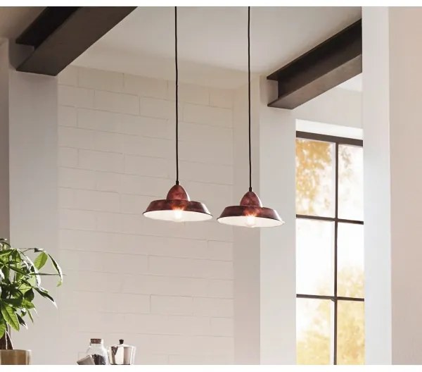 Eglo 49243 - CsillárVINTAGE 1xE27/60W/230V