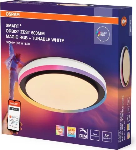 Osram - LED RGBW Dimmelhető mennyezeti lámpa SMART+ MAGIC LED/38W/230V Wi-Fi
