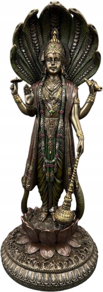 Szobor Indiai őrző és védelmező Visnu Veronese WU77627A4