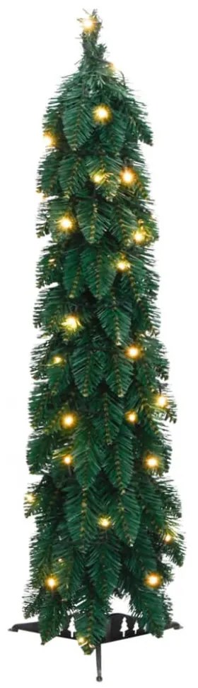 megvilágított műkarácsonyfa 30 LED-del 60 cm