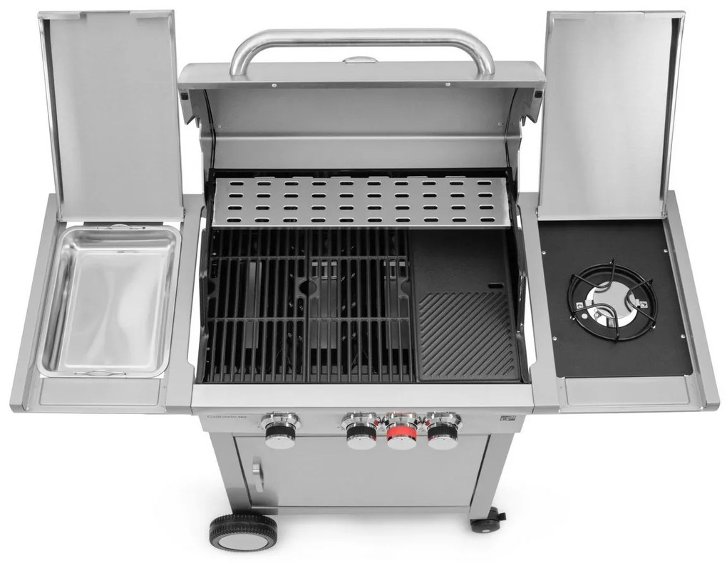 G21 California BBQ Premium line gázgrill 4 égő + redukciós szelep ingyen