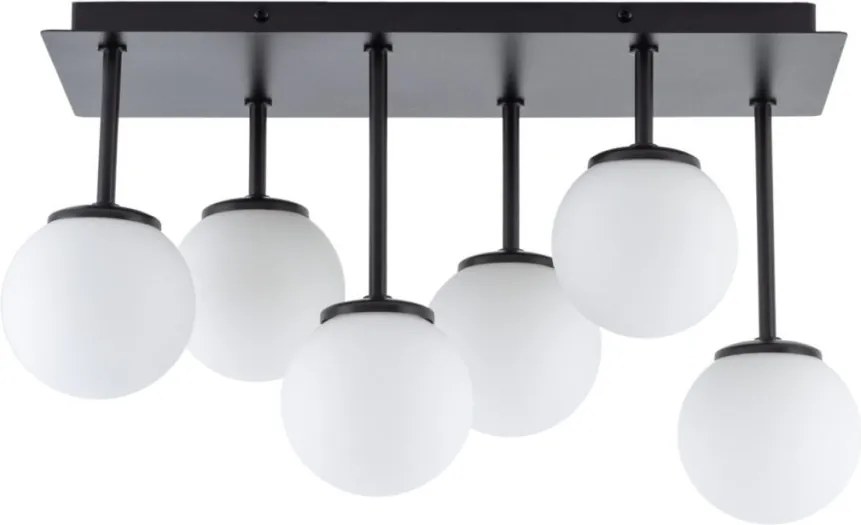 SIGMA 33501 TULIA Glamour Mennyezeti Lámpa Fehér, Fekete G9 IP20