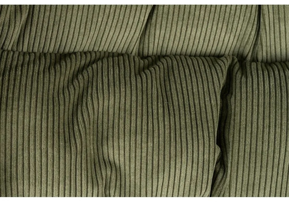 Zöld bársony fotel Vince – Dutchbone