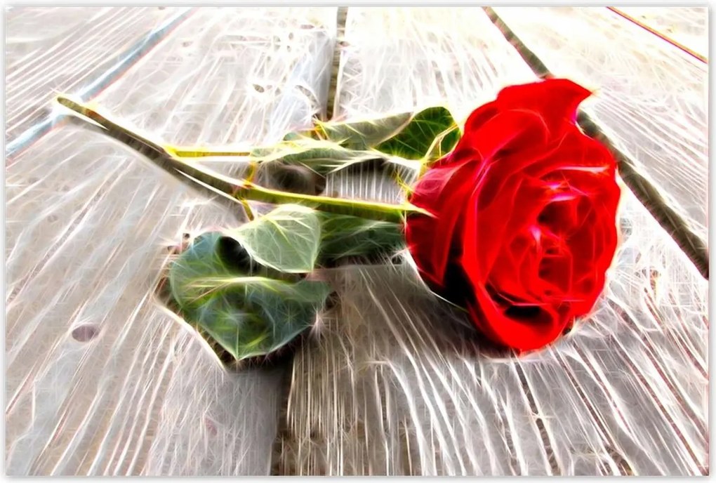 Poszterek 120x80 Kozmikus rózsa