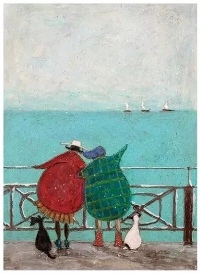 Művészeti nyomat We Saw Three Ships Come Sailing By, Sam Toft