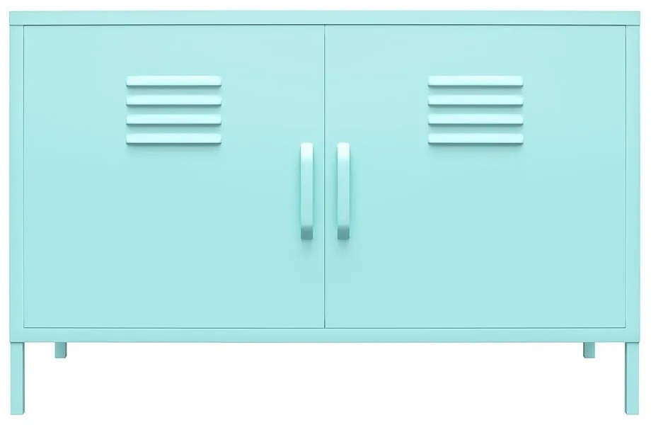 Cache világoskék fém szekrény, 100 x 64 cm - Novogratz