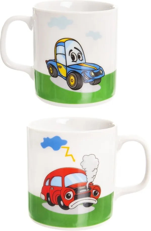 Cars 3 db-os porcelán gyerek étkészlet - Orion