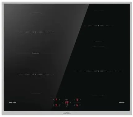 Indukciós beépíthető üvegkerámia lemez MORA VDIT 67E X + INGYENES SERPENYŐ