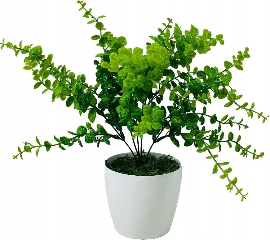 Mesterséges Fa Eukaliptusz Cserepes Virágok Irodai Levelek 40