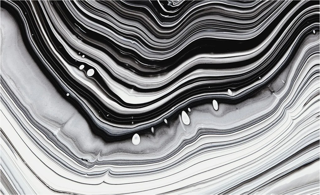 Divatos Flizelin Tapéta 3D Fali Ragasztóval Optikai hullámok 416x254 Ragasztó