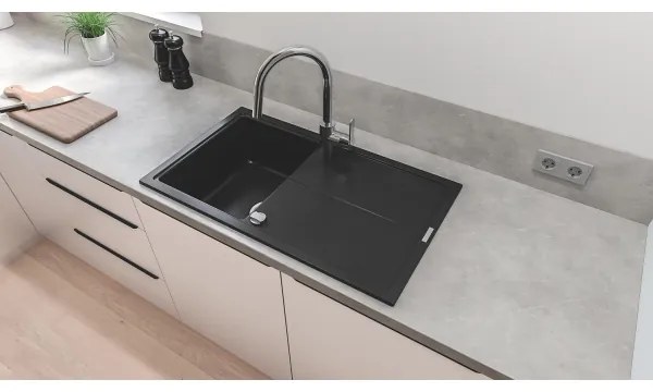GROHE 31484001 - Mosogató csaptelep GET fényes króm