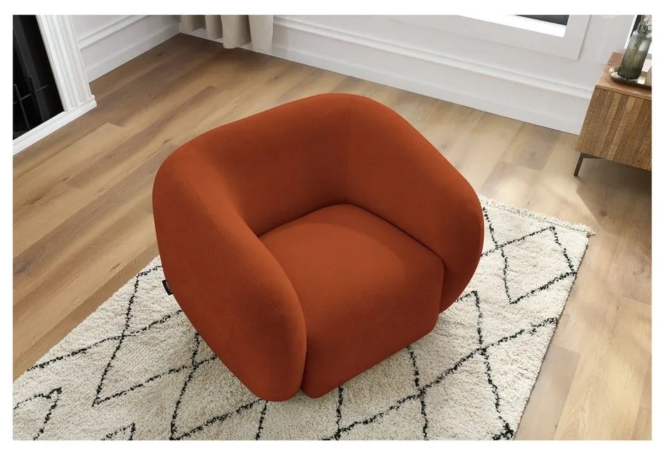 Narancssárga fotel Celine – Bobochic Paris