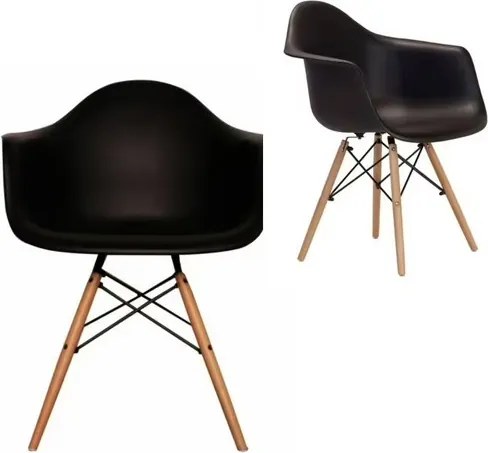 Verona Étkezőszék - Műanyag Étkezőfotel Fekete Színben Belföldi Raktárról