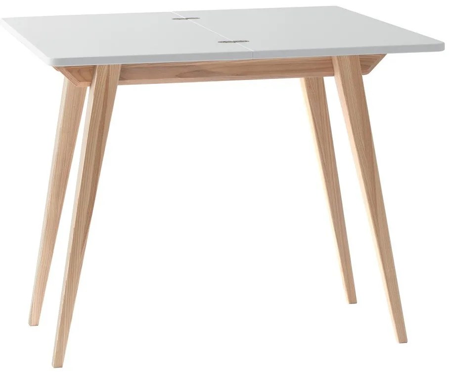 Konzolasztal fehér asztallappal 45x90 cm Envelope - Ragaba