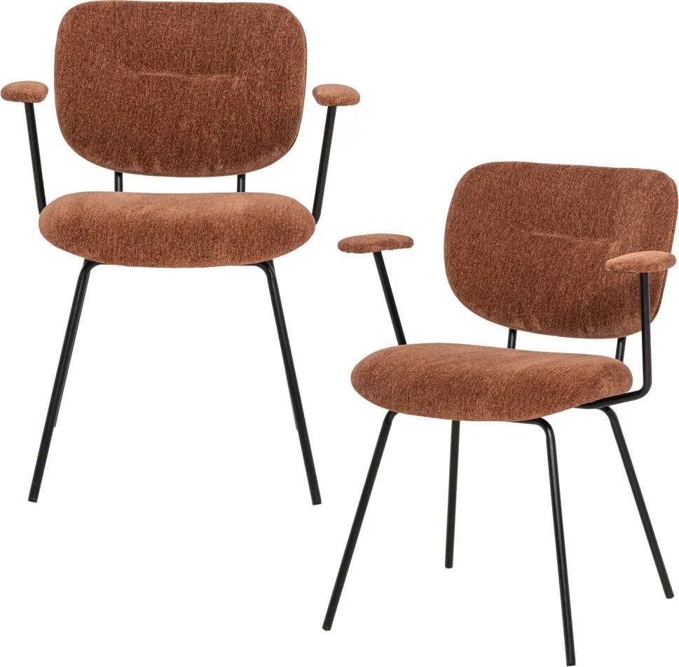 Brint karfás design szék, 2 db
