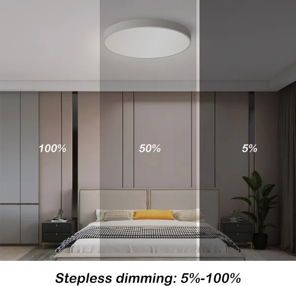 Brilagi-LED Dimmelhető POOL SMART medencelámpa LED/48W/230V 40 cm Wi‑Fi Tuya+ távirányító fehér