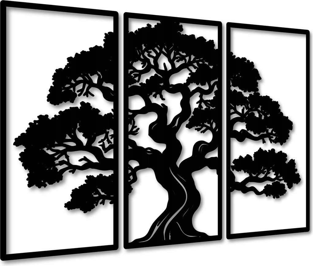 Vászonkép Áttört Fa 120x80 cm Nappali Képek Falikép Dekoráció