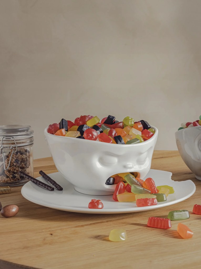 Porcelán tál lyukkal 1000 ml -Barfing