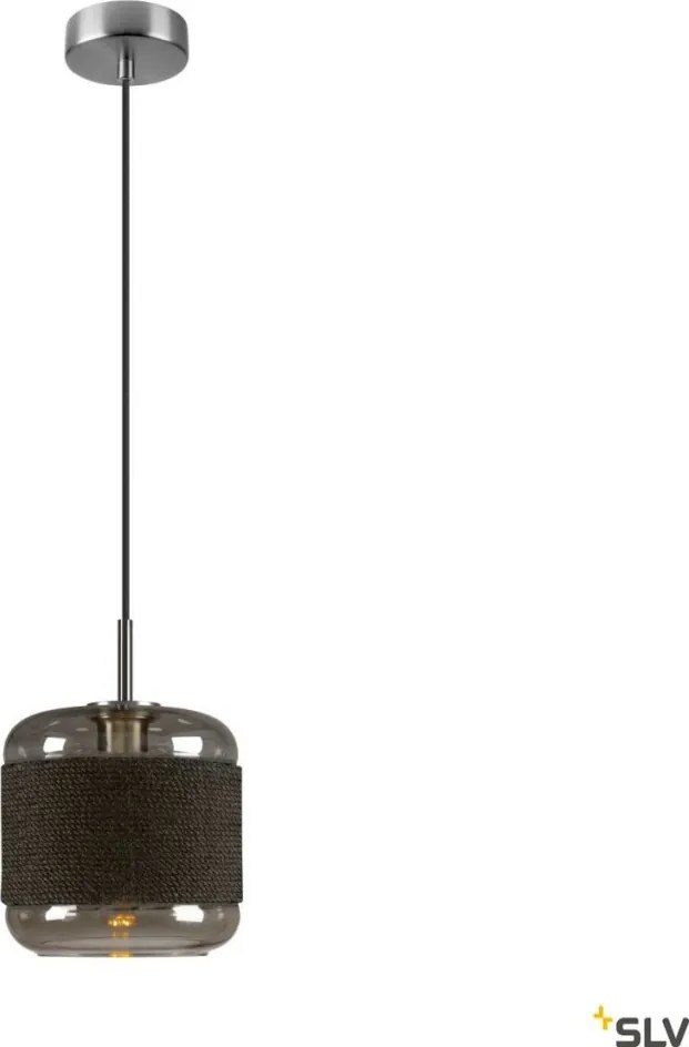SLV PANTILO ROPE 1007588 Függőlámpa 1x15W/E27 IP20