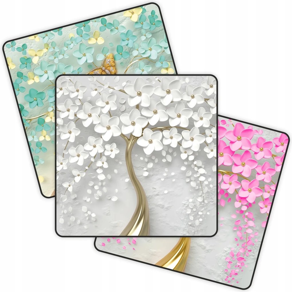 Prémium 3D fotótapéta Nappali Hálószoba Arany Fa Kollekció 588 x 260 cm