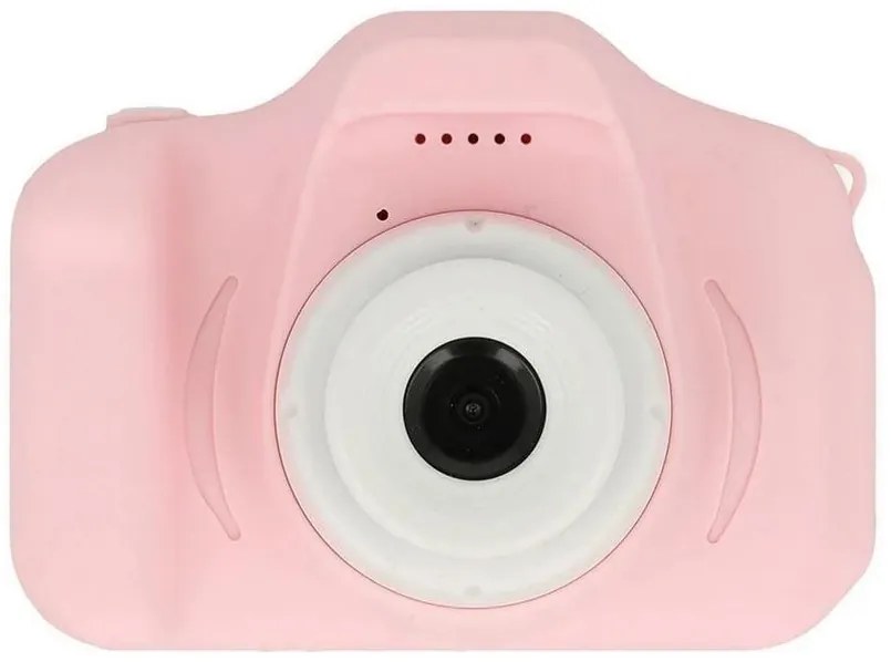 Dětský digitální fotoaparát se silikonovým obalem v podobě kočičky - rózsaszín