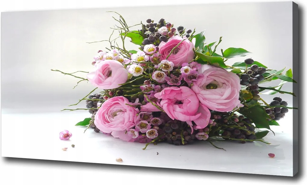 Canvas falikép Rózsacsokor 100x70 cm