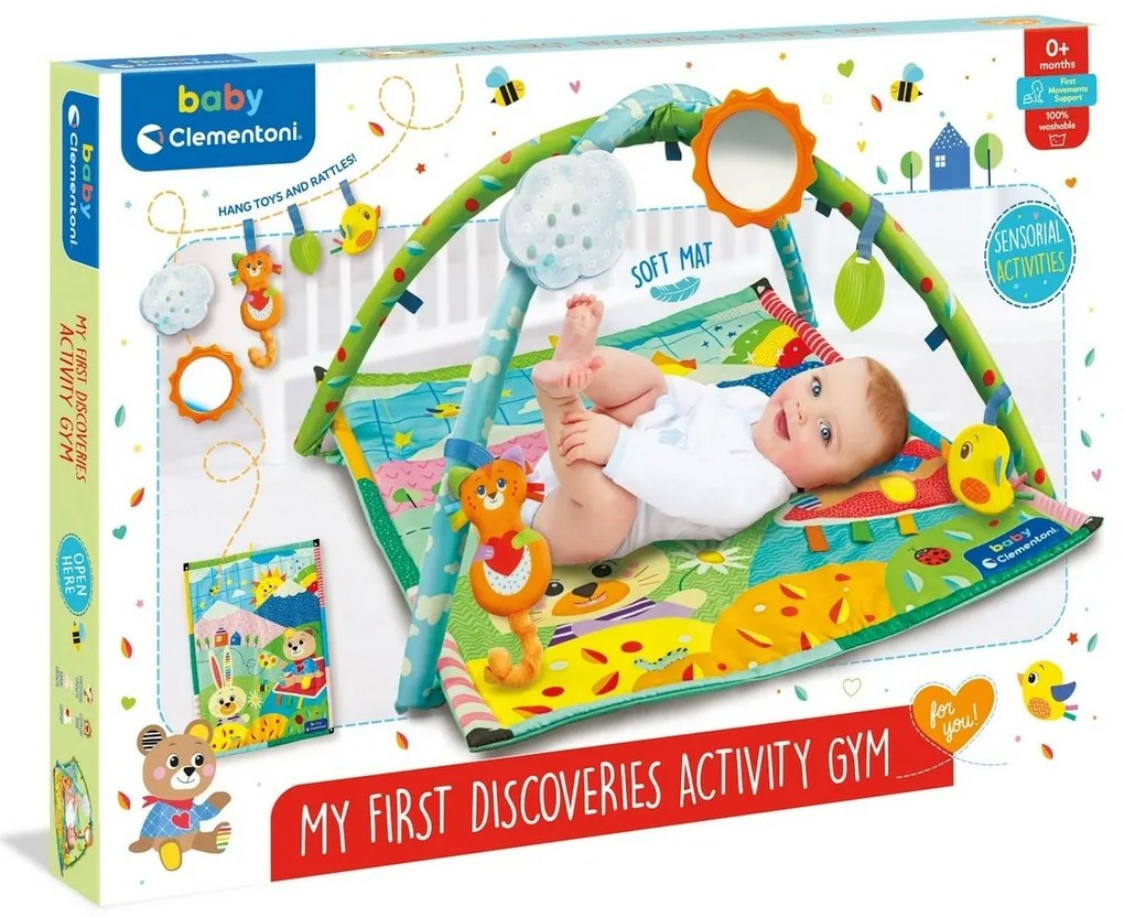 Clemmy Baby játszótakaró trapézzal
