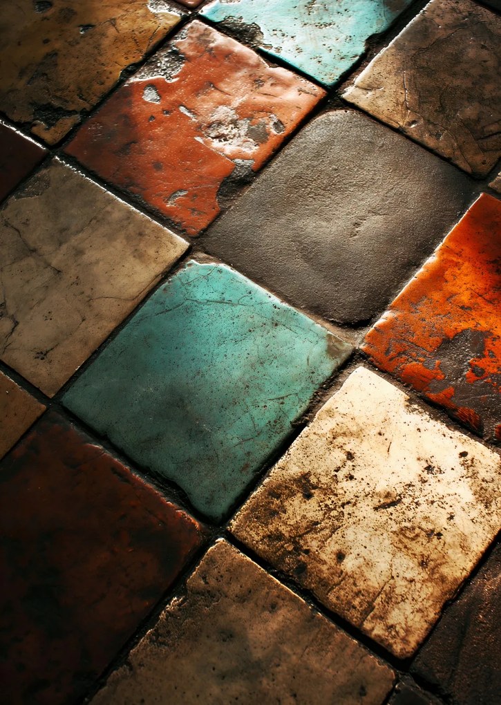 Poszter 67,5x95cm Kerámia kompozíció