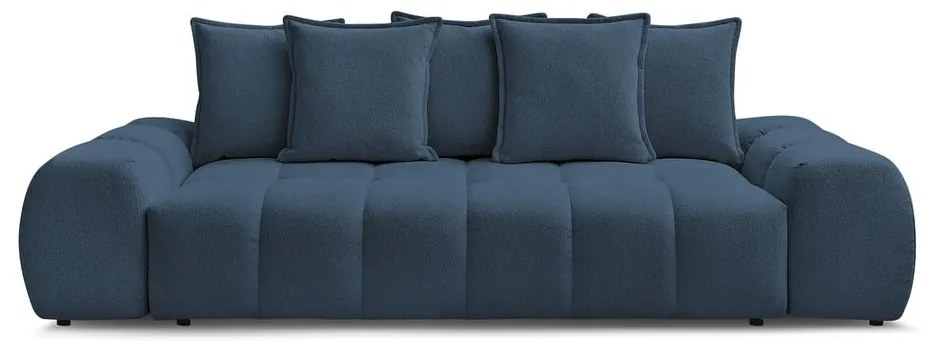 Sötétkék zsenília kanapé 278 cm Everest – Bobochic Paris