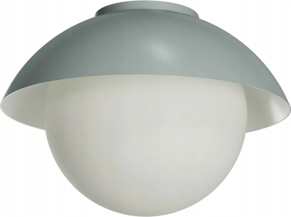 Osmont LUK60004 Lukida 2 mennyezeti/fali üveg lámpa szürke/fehér IP6