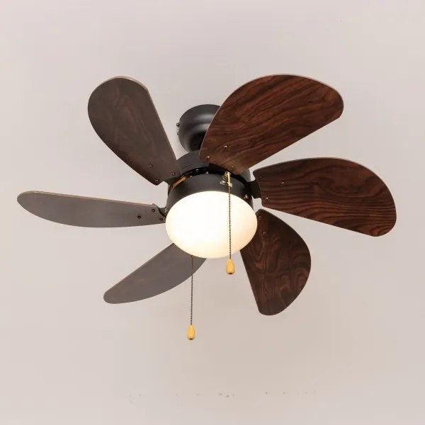 ZEVENTI - Mennyezeti ventilátor FAMARA 1xE14/60W/230V