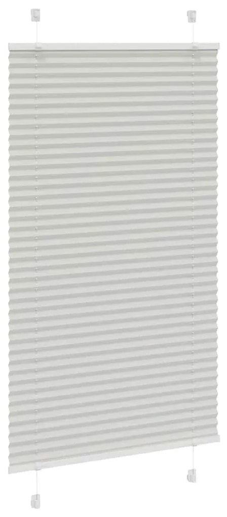 pliszírozott redőny világosszürke 70x100 cm szövetszélesség