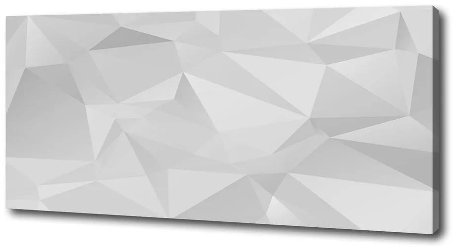 Vászonkép nyomtatás Absztrakció háromszögek pl-oc-125x50-f-81917329