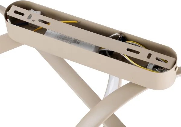 Brilagi-LED Fényerőszabályozható felületre szerelhető csillár TWISTER LED/60W/230V 3000-6000K bézs+távirányító