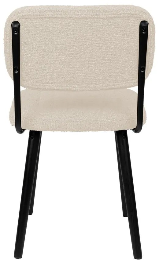 Krémszínű étkezőszék Jake – White Label