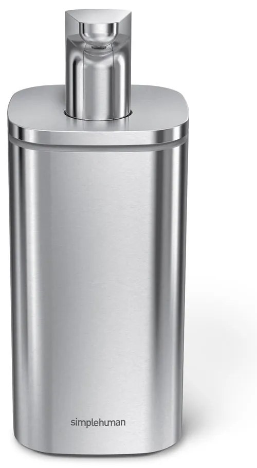 Ezüstszínű rozsdamentes acél szappanadagoló 295 ml - simplehuman