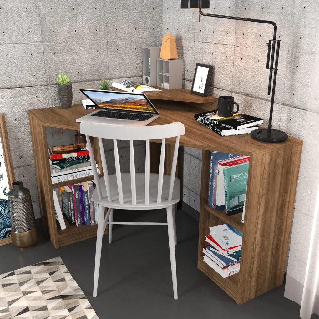 Íróasztal Floating - Walnut