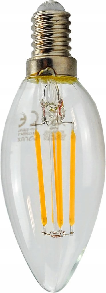 Led izzó 4W 400lm Edison e14 gyertya Loft pók