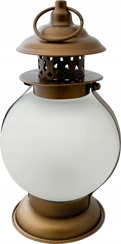 Tealight Gyertyatartó üveg fém lampion arany hálószoba nappali