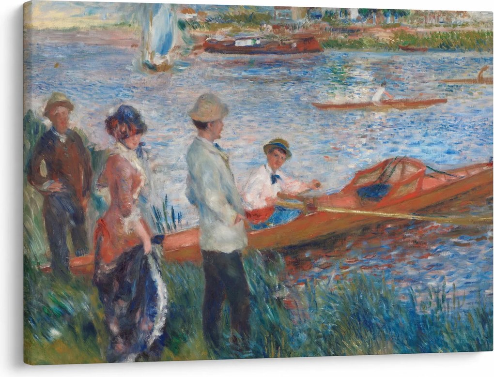 Kép - Auguste Renoir, Oarsmen at Chatou, reprodukciók (70x50 cm)
