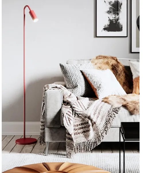 ByRydens 4100950-1002 - CURVE állólámpa 1xGU10/7W/230V piros