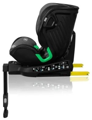 Lionelo HARMONY i-Size 40-150 cm forgatható autósülés alapzattal, szürke