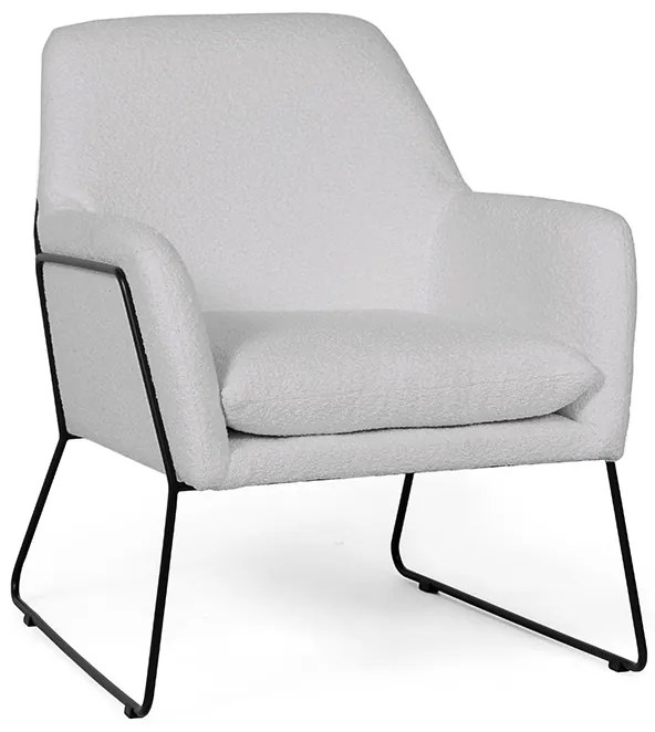 Szürke design karosszék MILAN