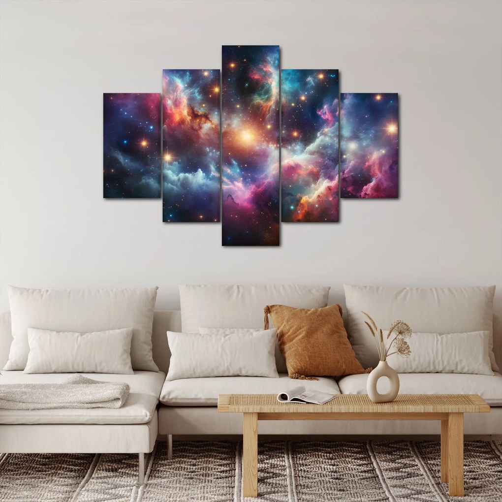 Kép - Sötét univerzum (150x105 cm)